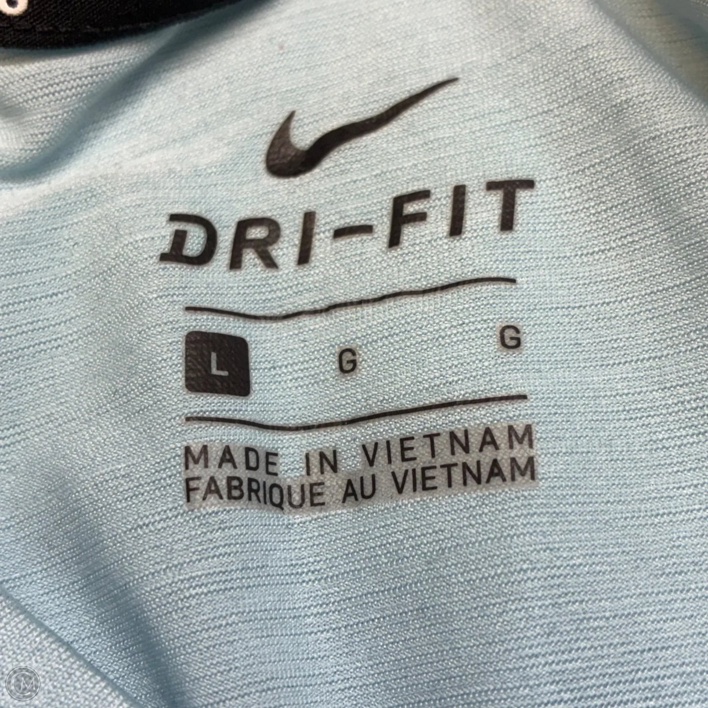 Athletic Tank Top By Nike In Blue, Size: L