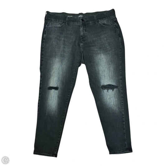 Jeans Skinny By Ana In Black, Size: 22