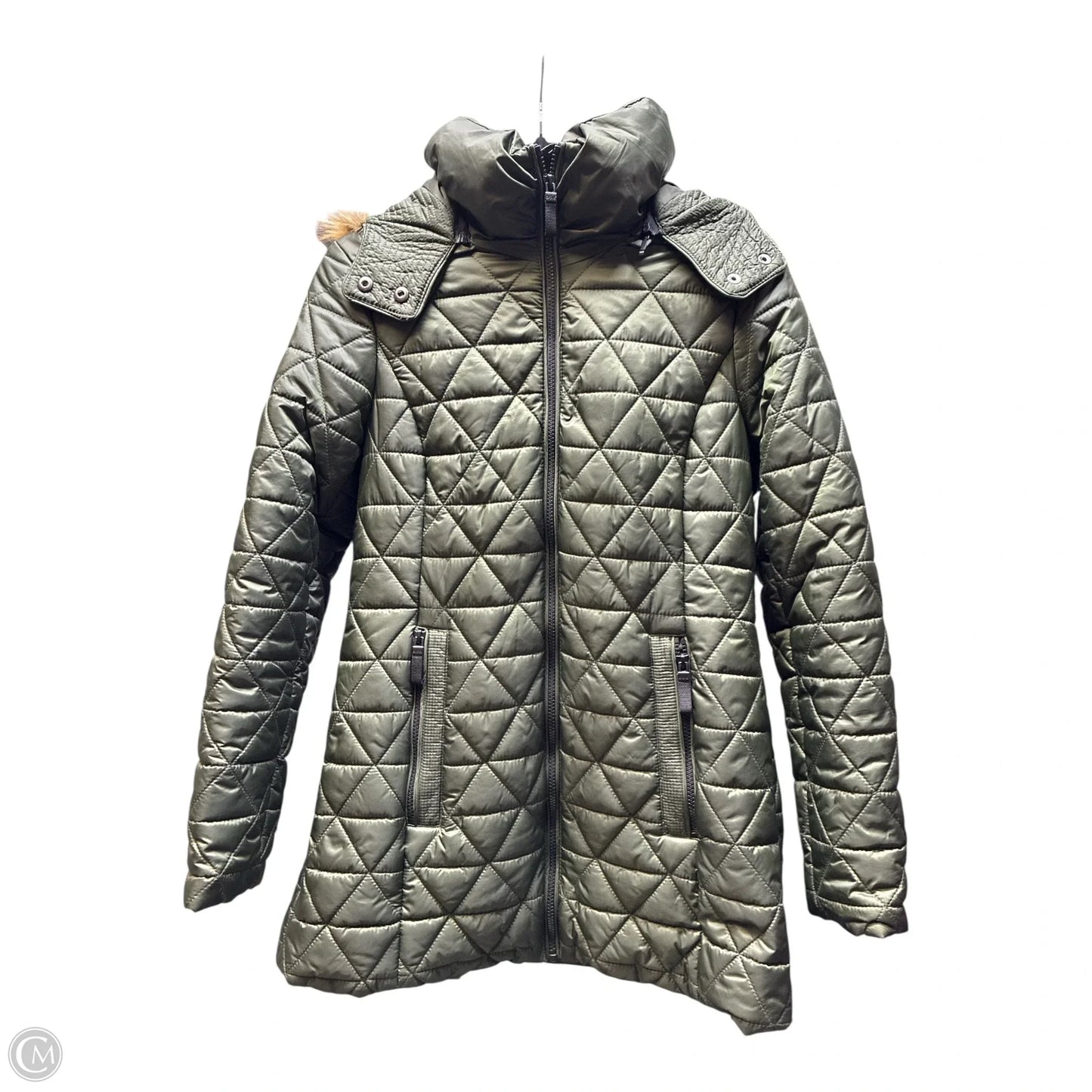Coat Puffer & Quilted By Marc New York In Green, Size: M