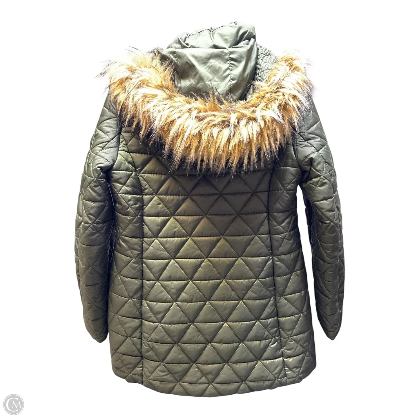 Coat Puffer & Quilted By Marc New York In Green, Size: M