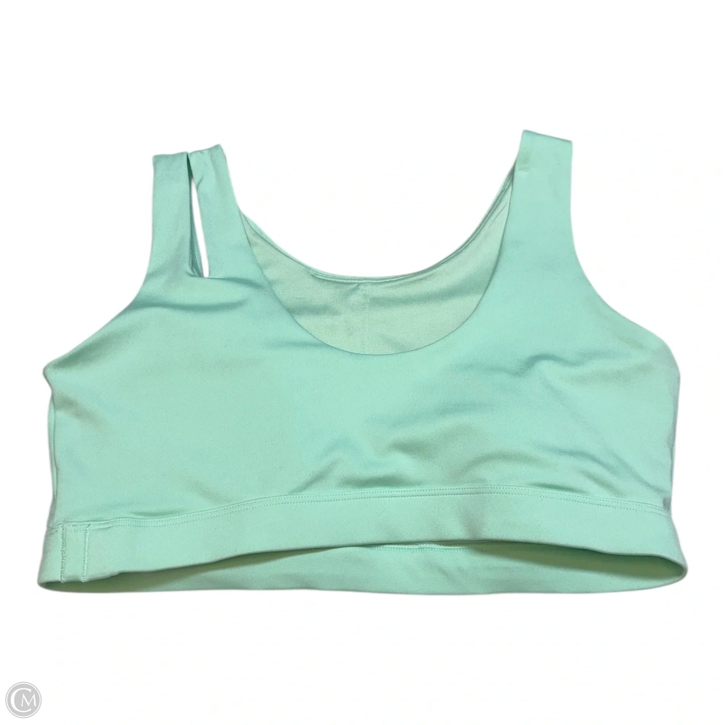 Athletic Bra By Crane In Green, Size: L