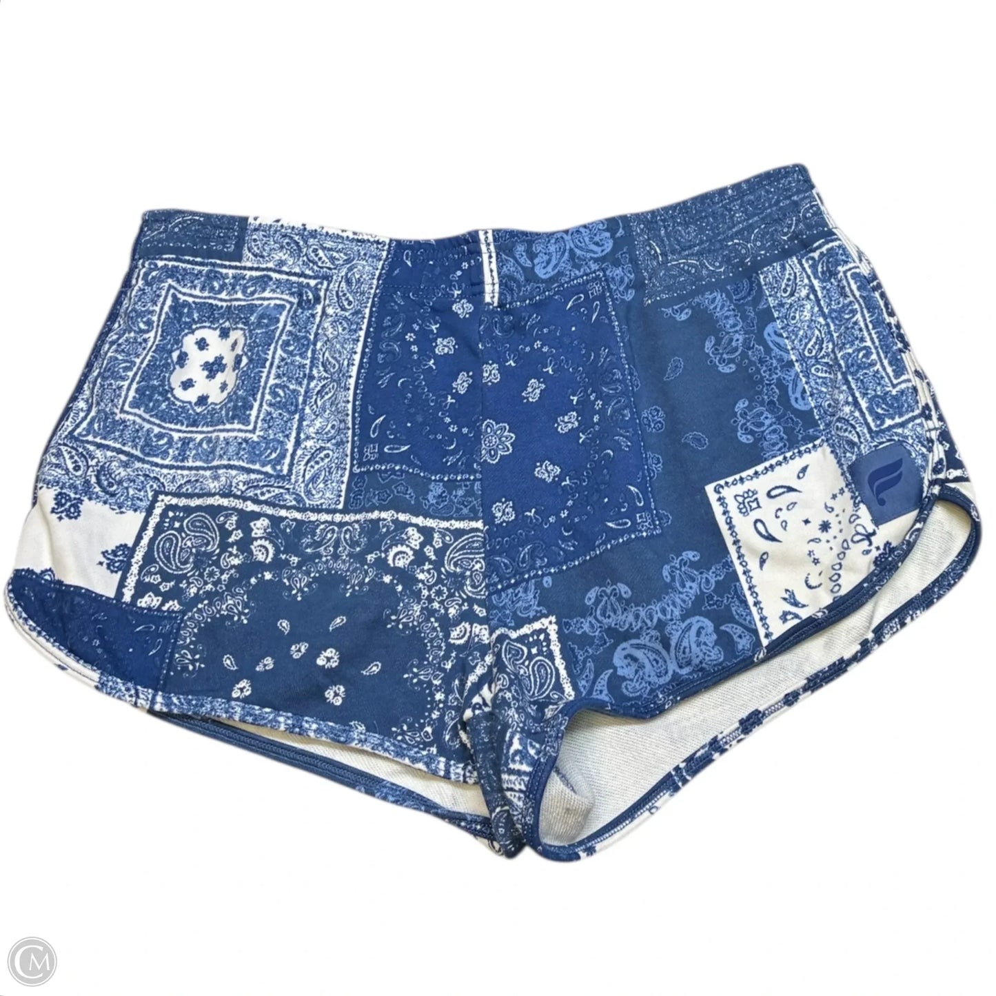 Shorts By Fabletics In Blue & White, Size: L