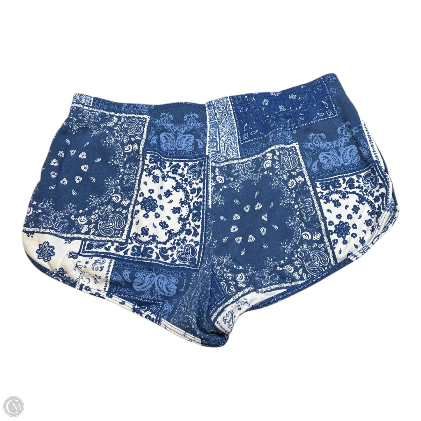 Shorts By Fabletics In Blue & White, Size: L