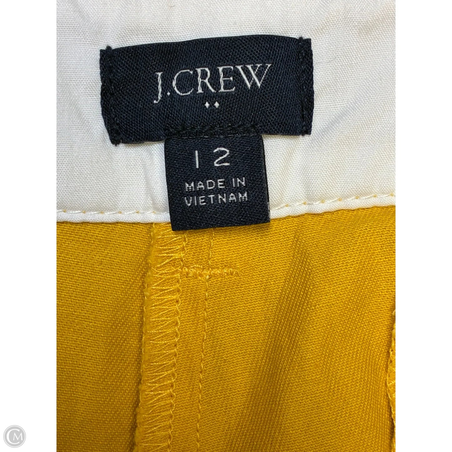 Shorts By J. Crew In Yellow, Size: 12