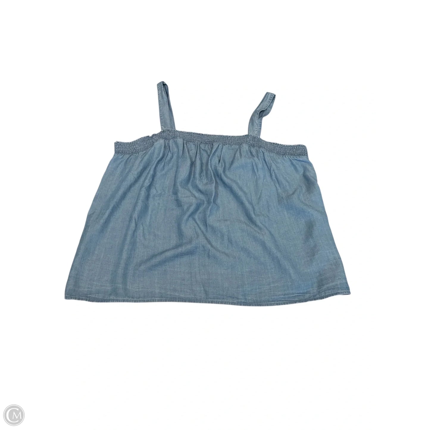 Tank Top By Old Navy In Blue Denim, Size: Xxl