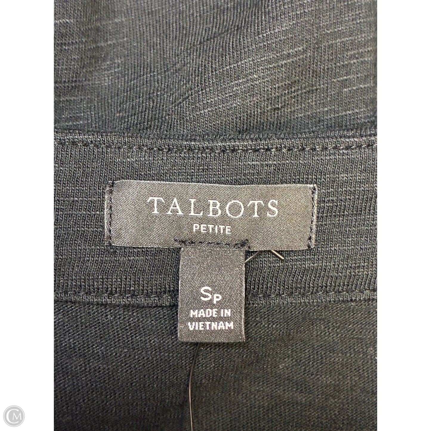 Dress Casual Maxi By Talbots In Black, Size: S