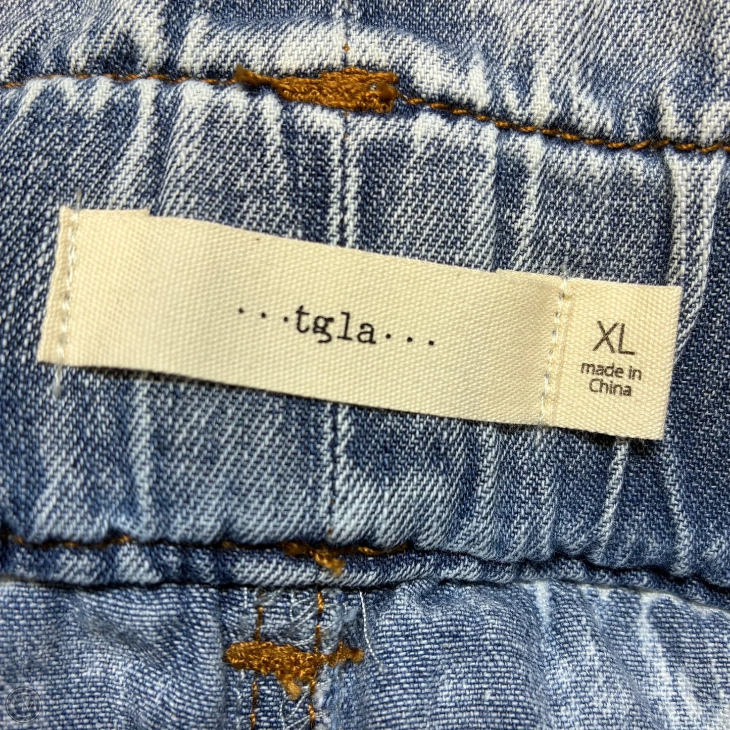 Shorts By Cmf In Blue Denim, Size: Xl