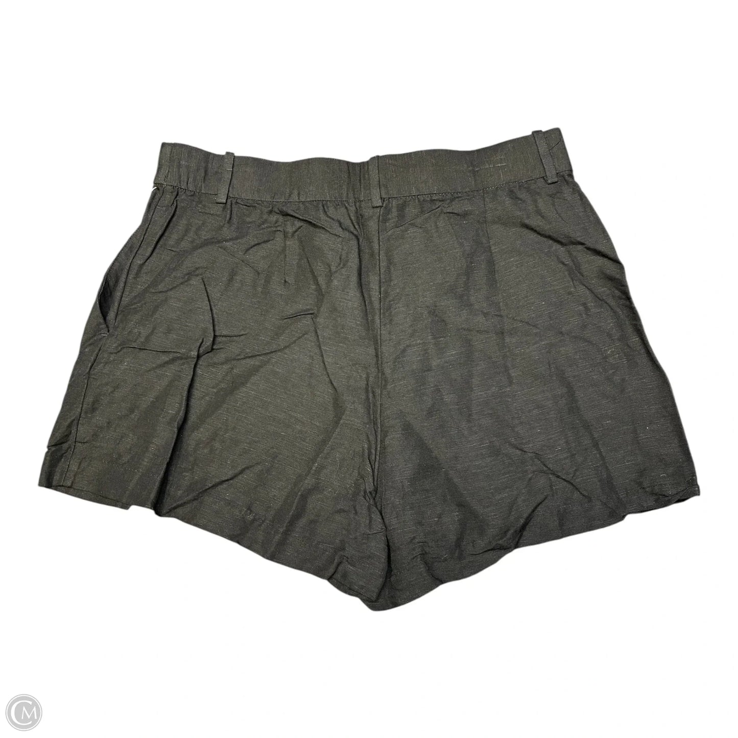Shorts By H&m In Black, Size: 12
