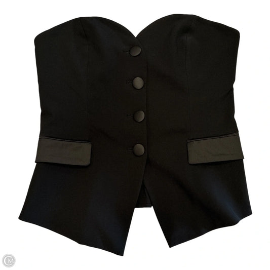 Top Sleeveless By Cmf In Black, Size: L