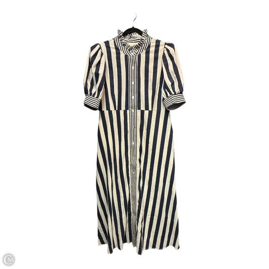 Dress Casual Maxi By Entro In Striped Pattern, Size: L