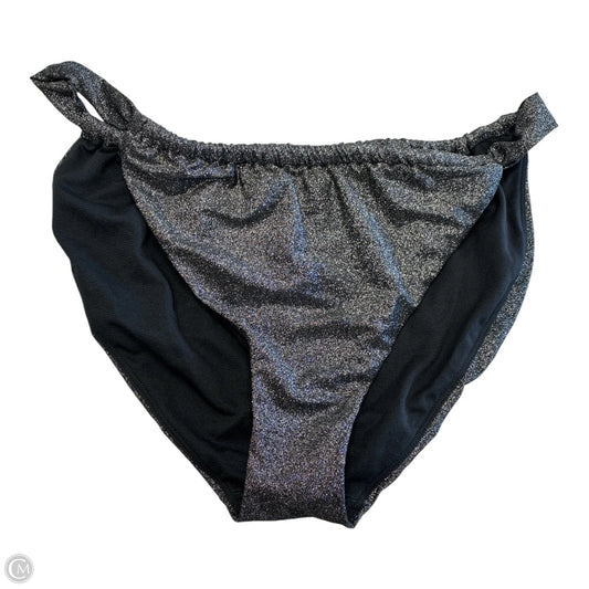Swimsuit Bottom By No Boundaries In Black & Silver, Size: Xxl