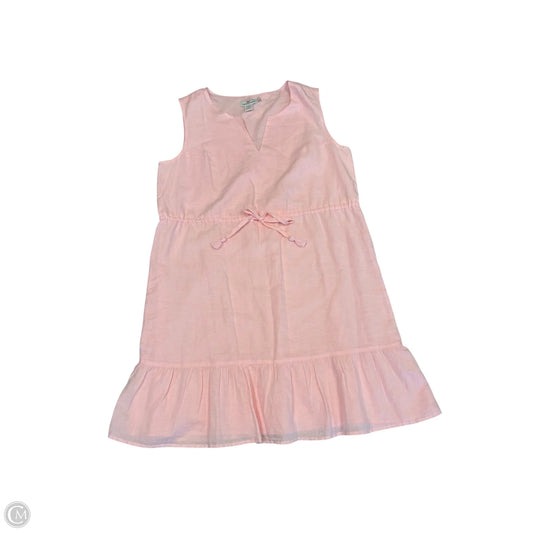 Dress Casual Midi By Vineyard Vines In Pink, Size: L
