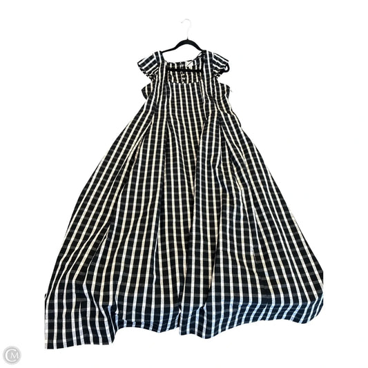Dress Casual Maxi By A New Day In Black & White, Size: L