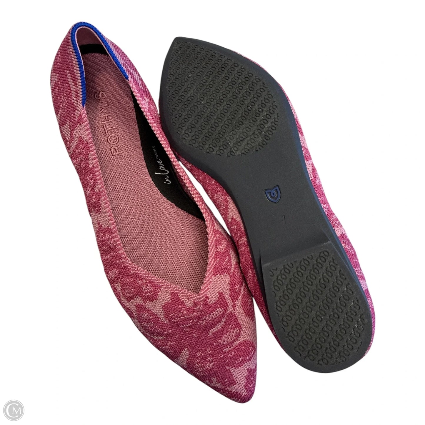 Shoes Flats By Rothys In Pink, Size: 7