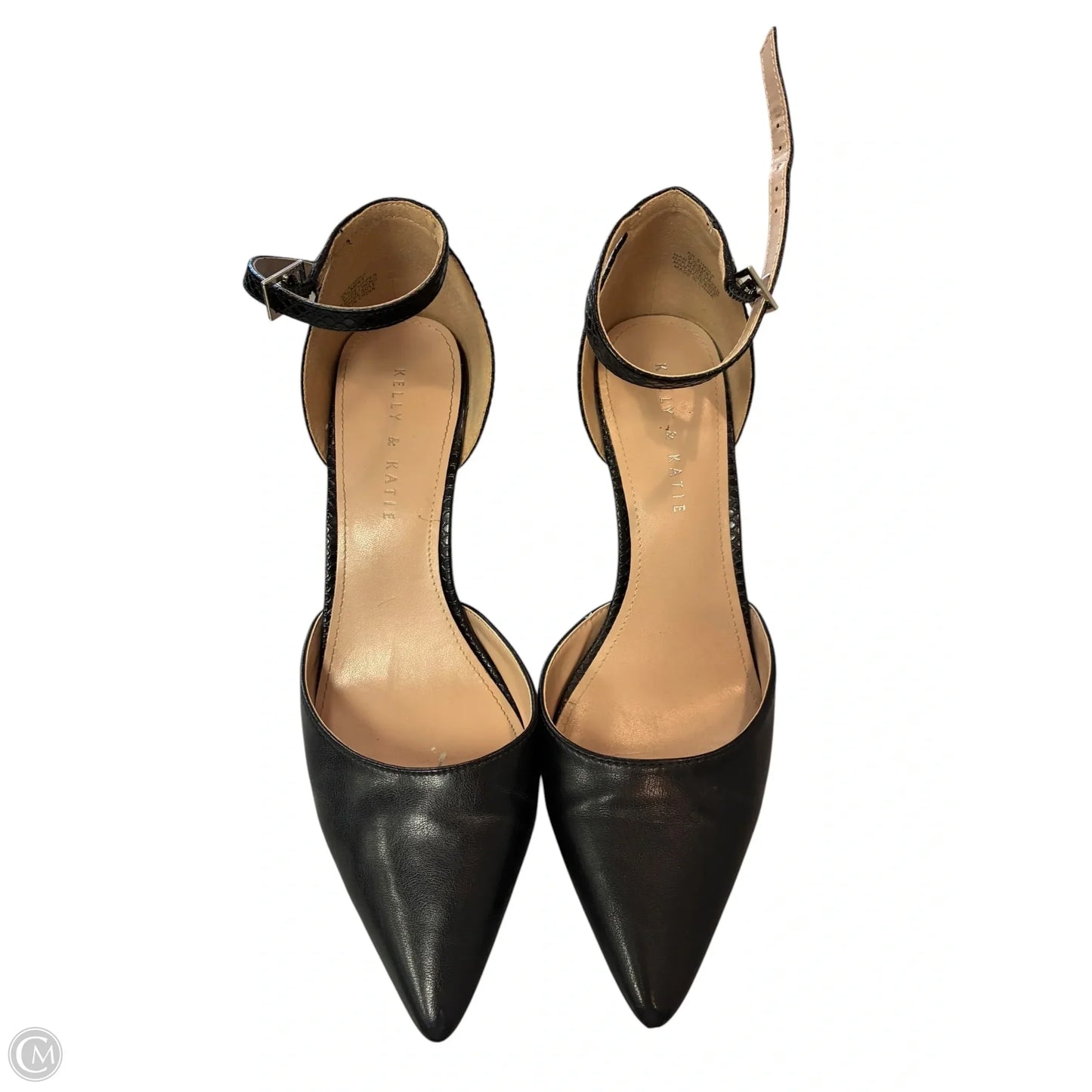 Shoes Heels Kitten By Kelly And Katie In Black, Size: 9.5