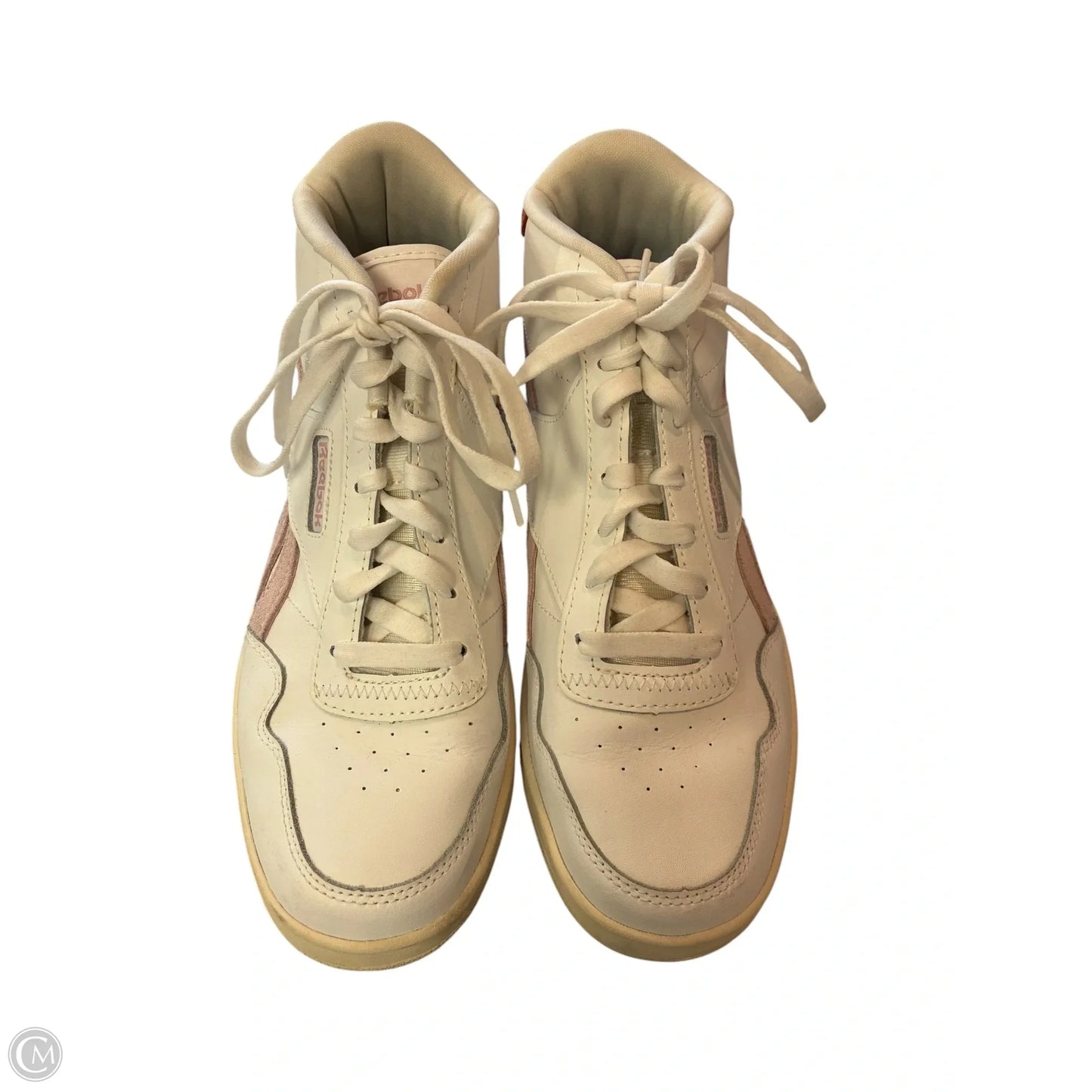Shoes Sneakers By Reebok In Pink & White, Size: 9
