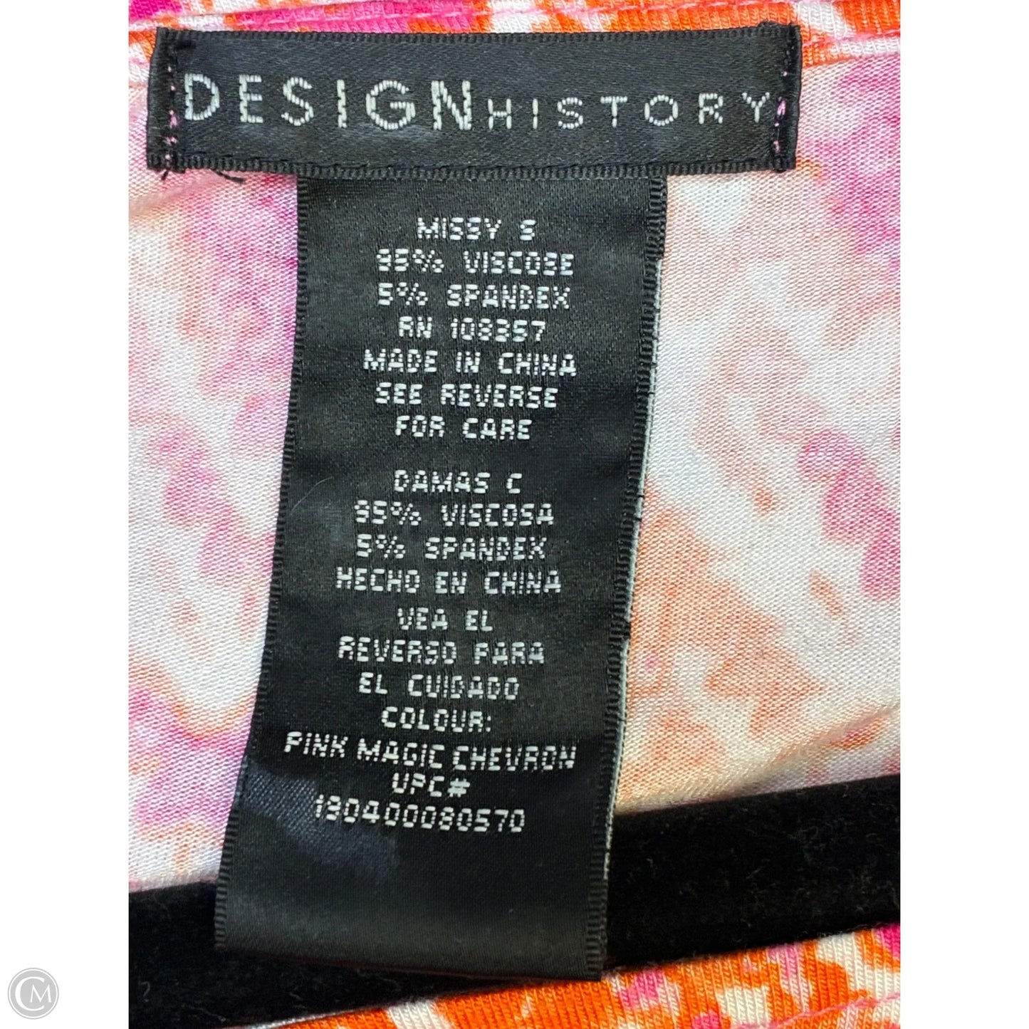 Dress Casual Maxi By Design History In Orange & Pink, Size: S