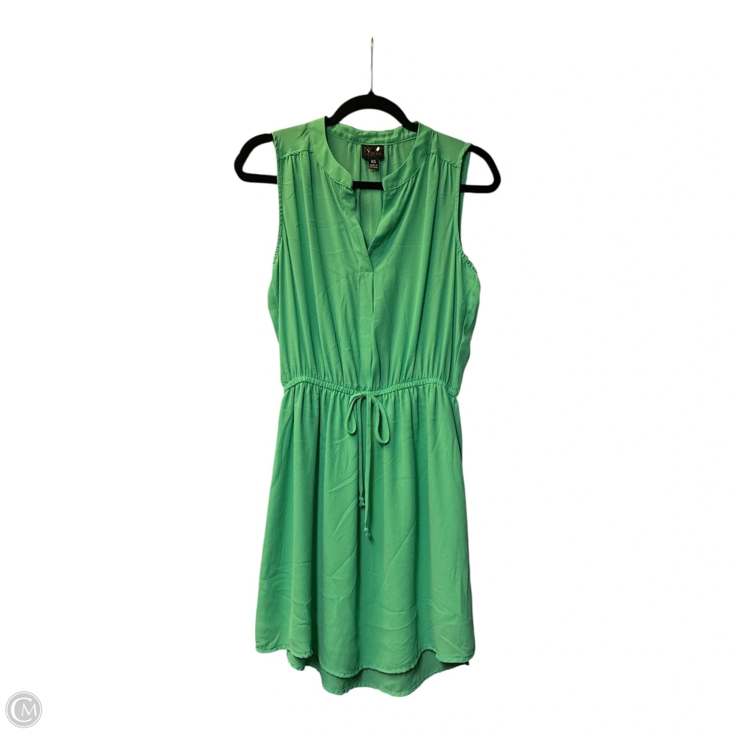 Dress Casual Midi By Mod In Green, Size: Xs