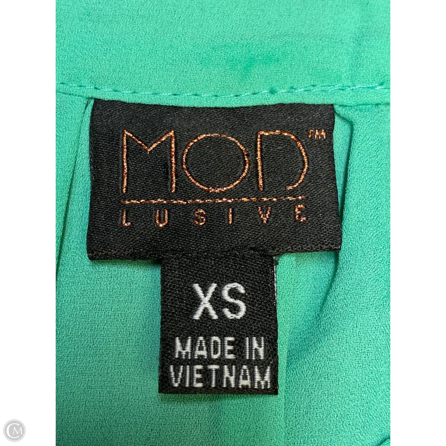 Dress Casual Midi By Mod In Green, Size: Xs