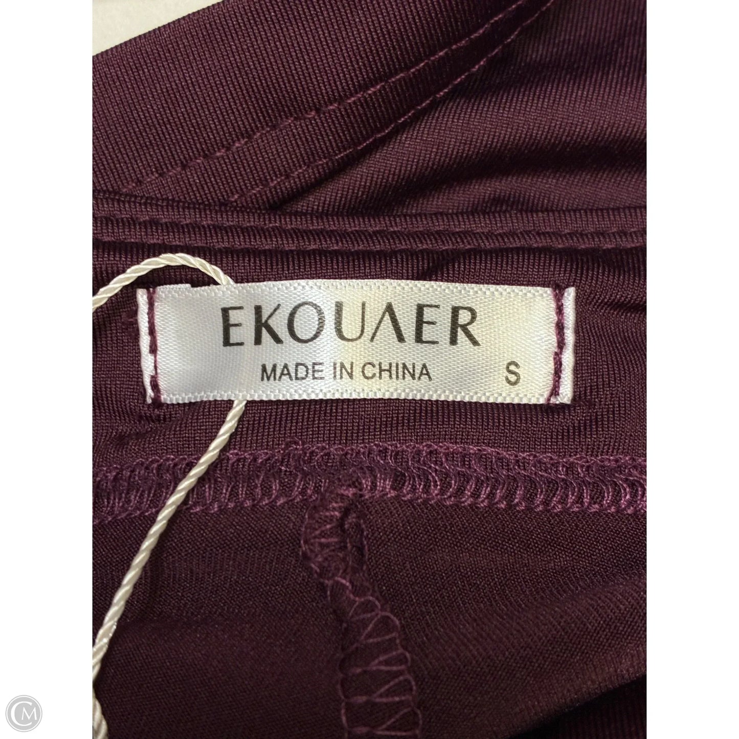 Athletic Pants By Ekouaer In Red, Size: S