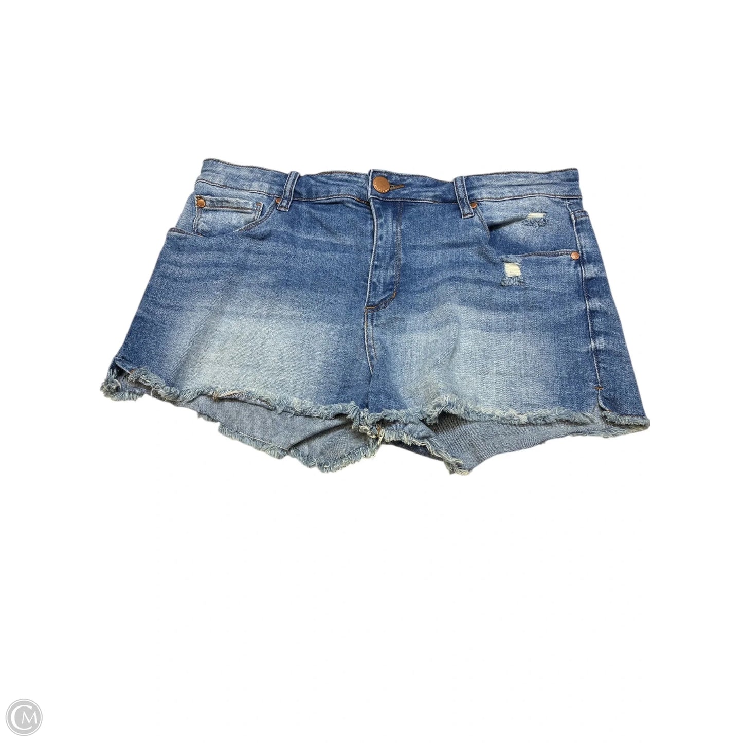 Shorts By Cme In Blue Denim, Size: 8