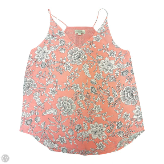 Top Sleeveless By Loft In Pink, Size: S