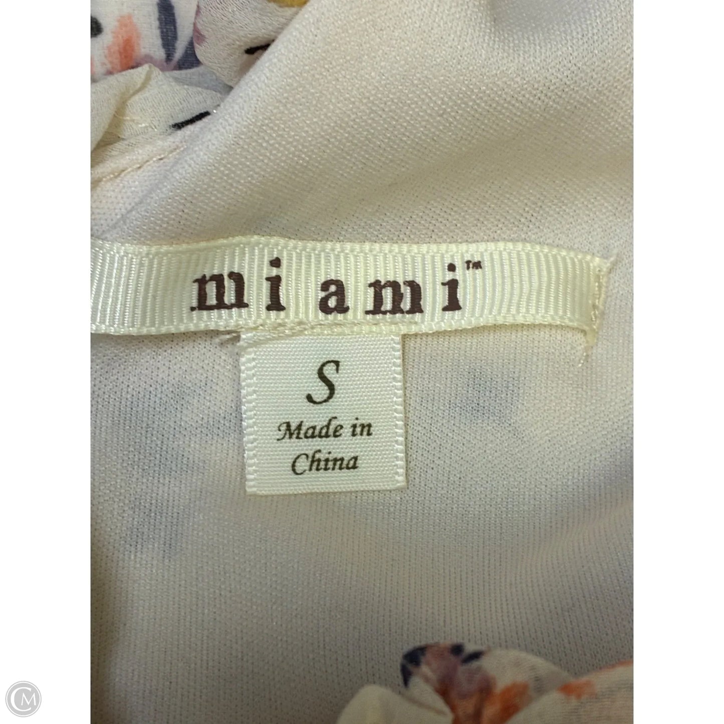 Dress Casual Maxi By Miami In Cream, Size: S