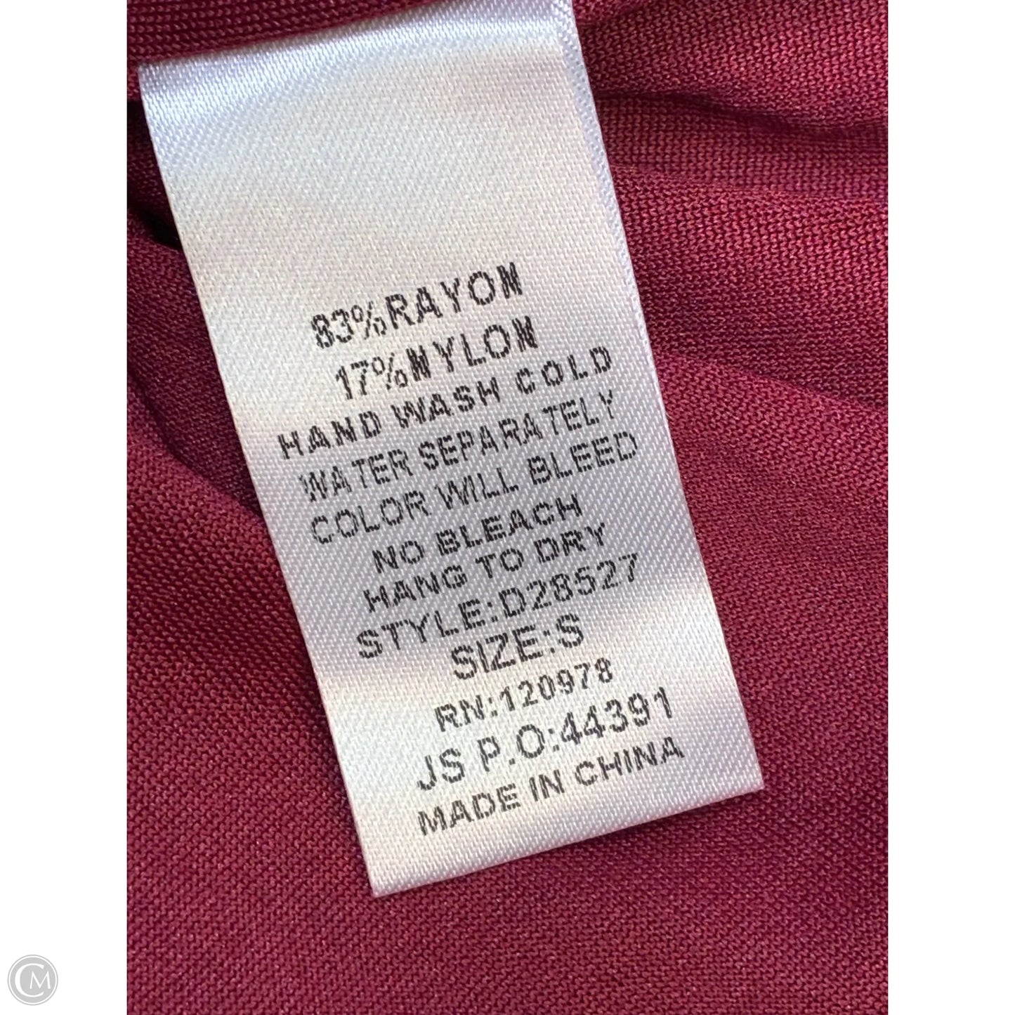 Dress Casual Maxi By Entro In Red, Size: S