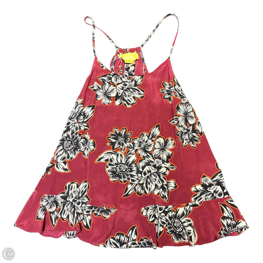 Top Sleeveless Basic By Maeve In Red, Size: Xs