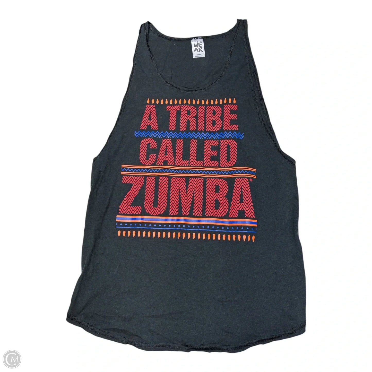 Athletic Tank Top By Zumba In Black, Size: Xs