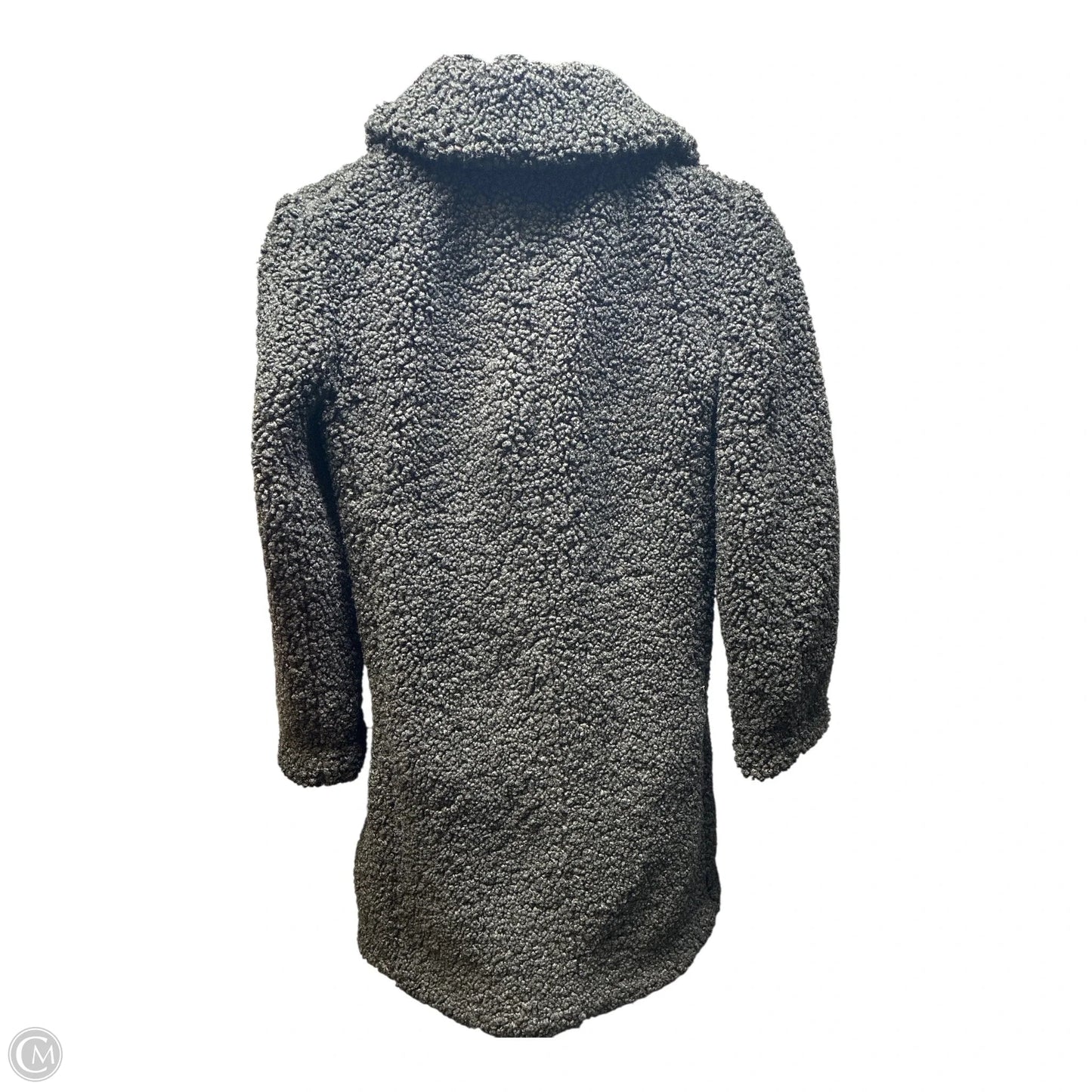 Coat Faux Fur & Sherpa By J. Crew In Black, Size: Xxsp