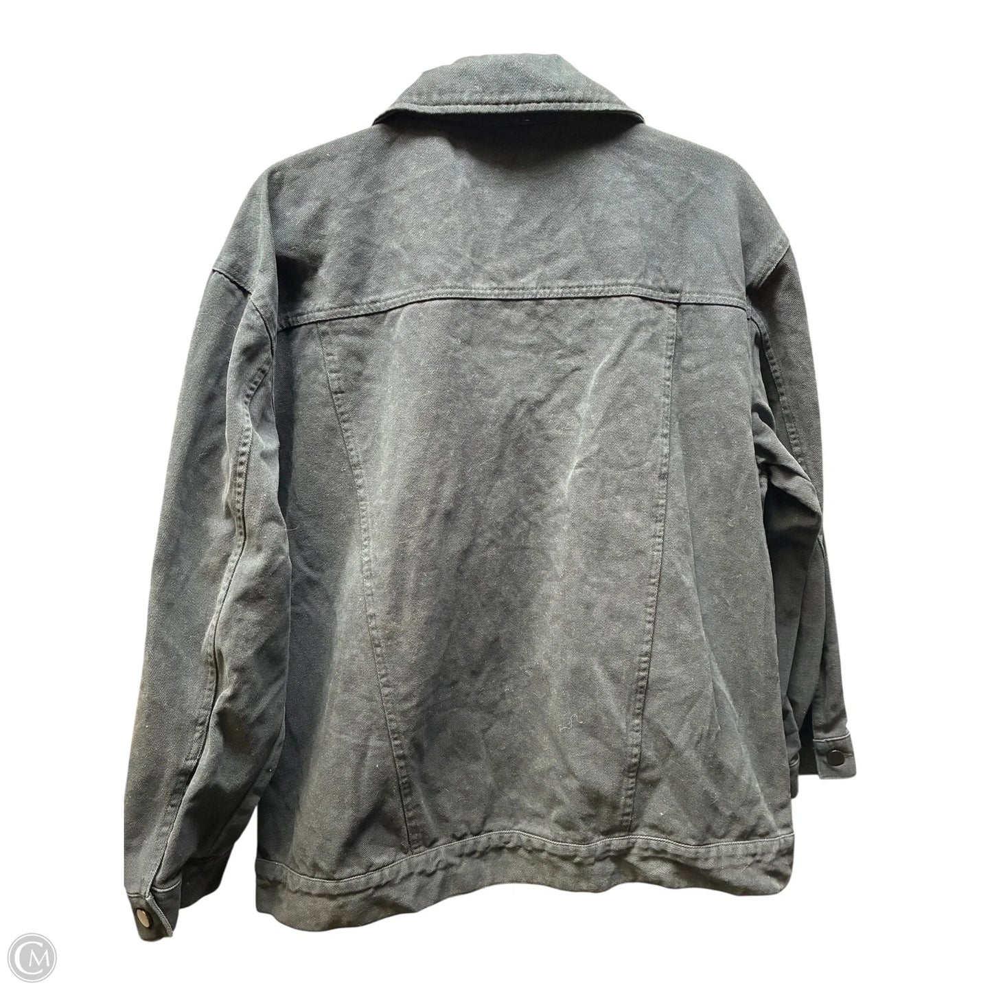Jacket Denim By Intempo In Black, Size: L