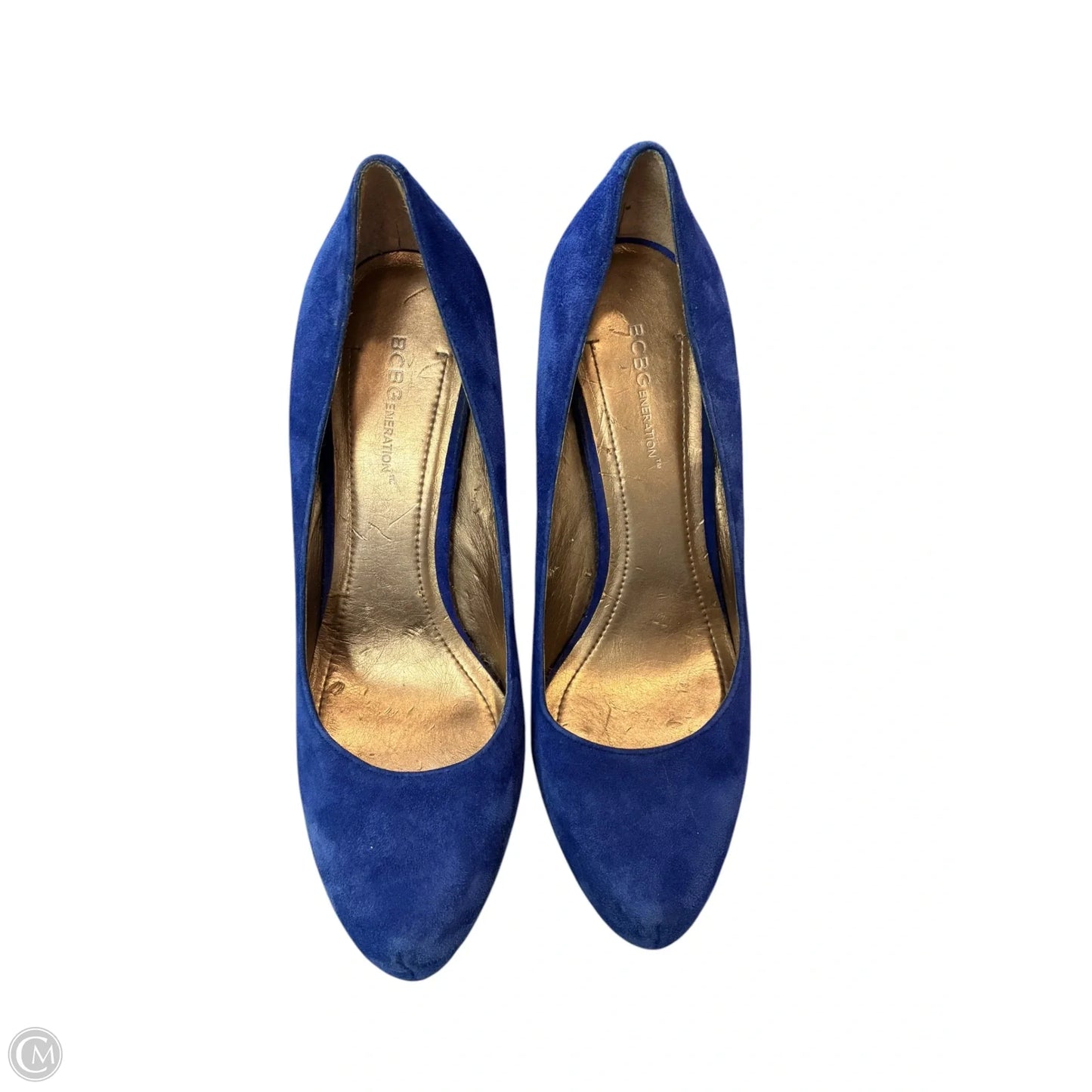 Shoes Heels Stiletto By Bcbgeneration In Blue, Size: 6.5