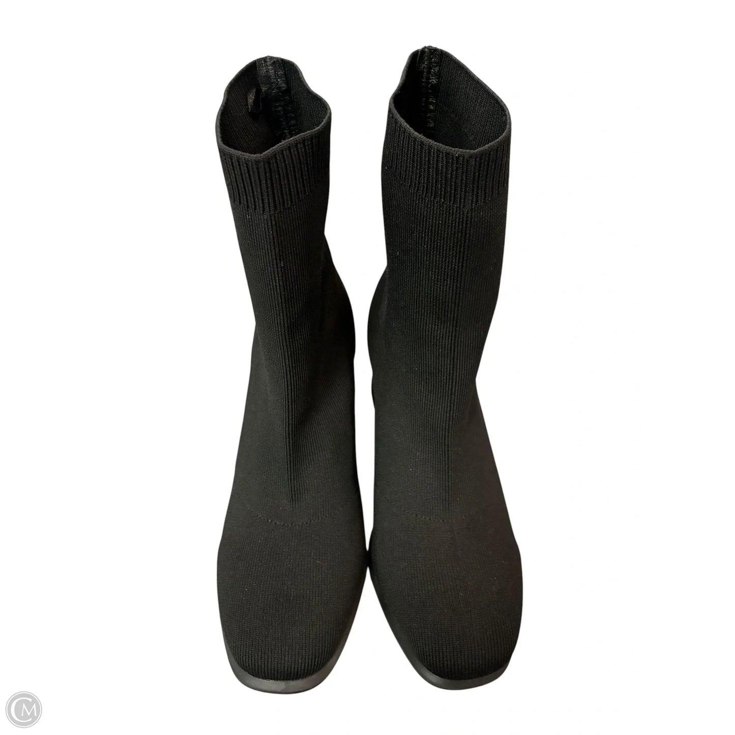 Boots Ankle Heels By Mia In Black, Size: 8