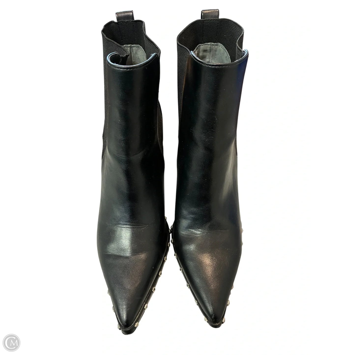 Boots Ankle Heels By Charles By Charles David In Black, Size: 10