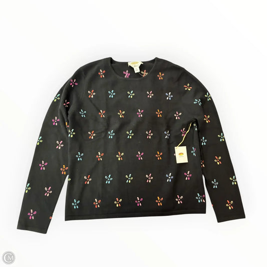 Sweater Cashmere By Talbots In Black, Size: Xl