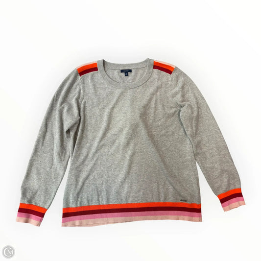 Sweater By Nautica In Grey, Size: Xl