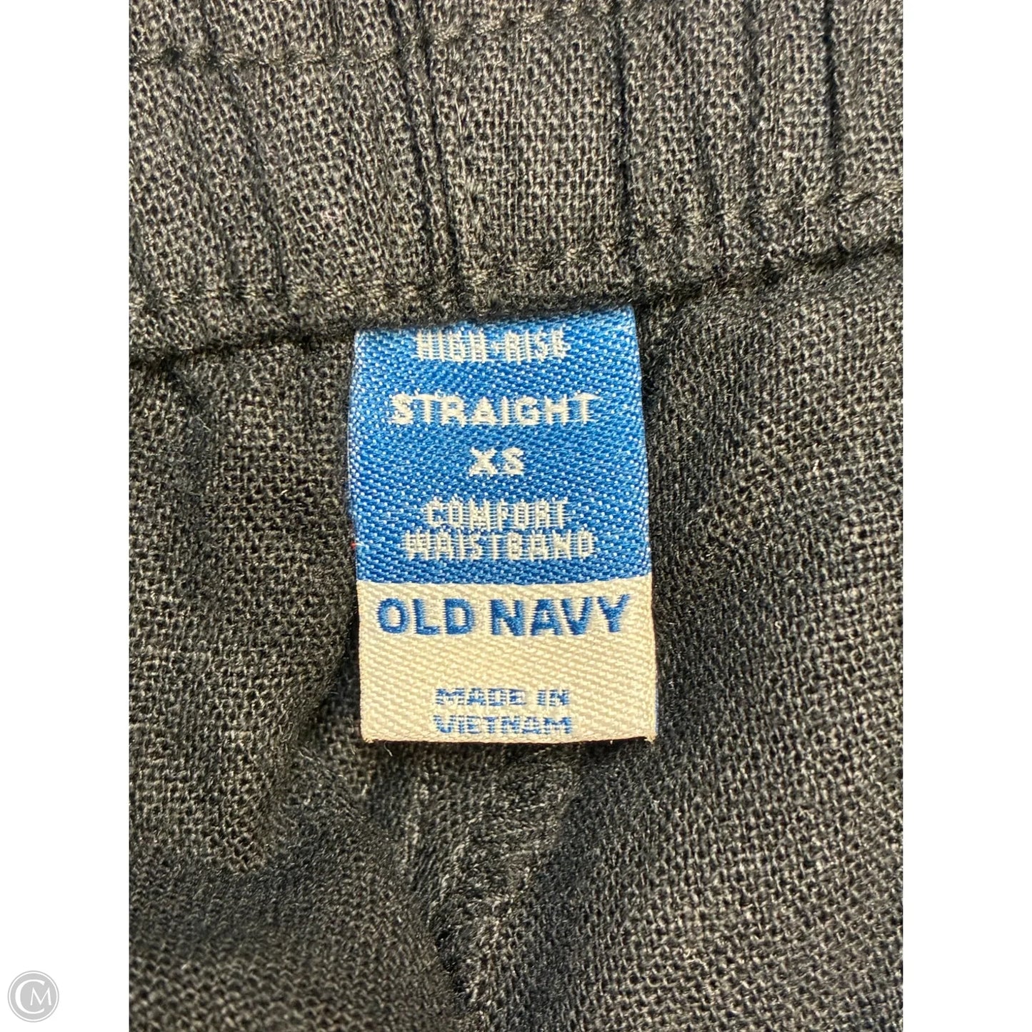 Pants Linen By Old Navy In Black, Size: Xs