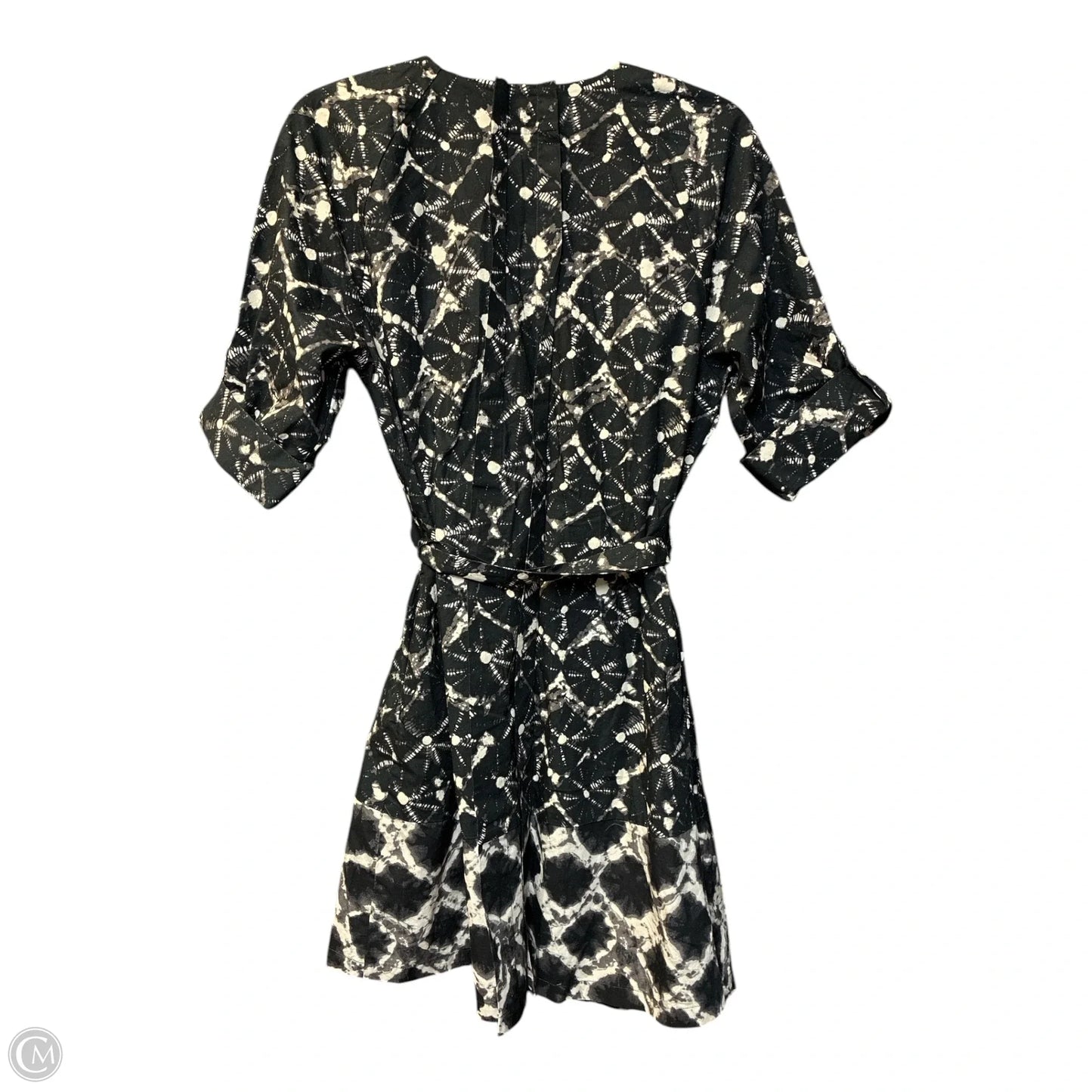Dress Casual Short By Clothes Mentor In Black & Grey, Size: M
