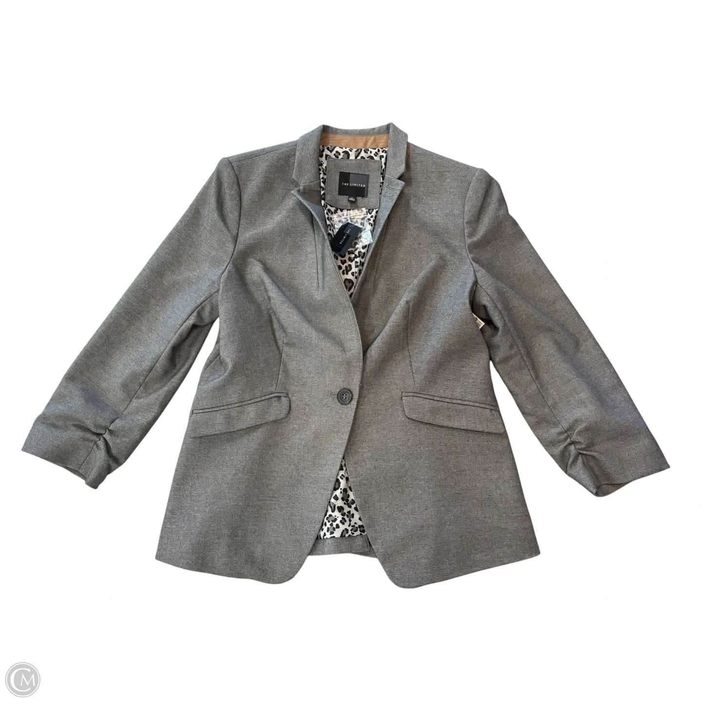 Blazer By Limited In Grey, Size: M