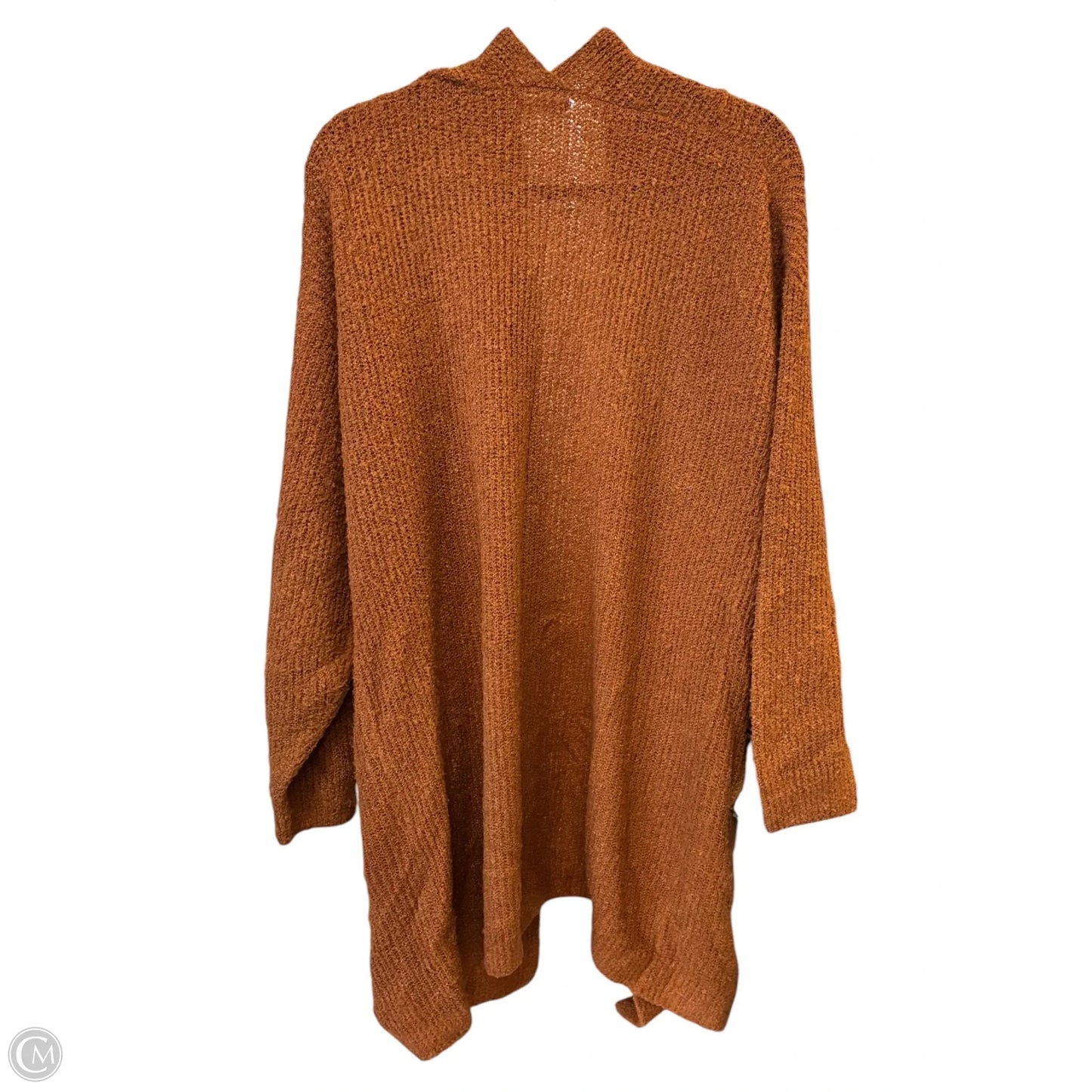 Sweater Cardigan By Blu Pepper In Tan, Size: L