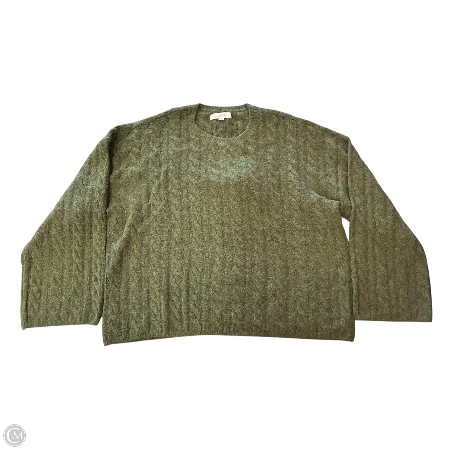 Sweater By Loft In Green, Size: Xl