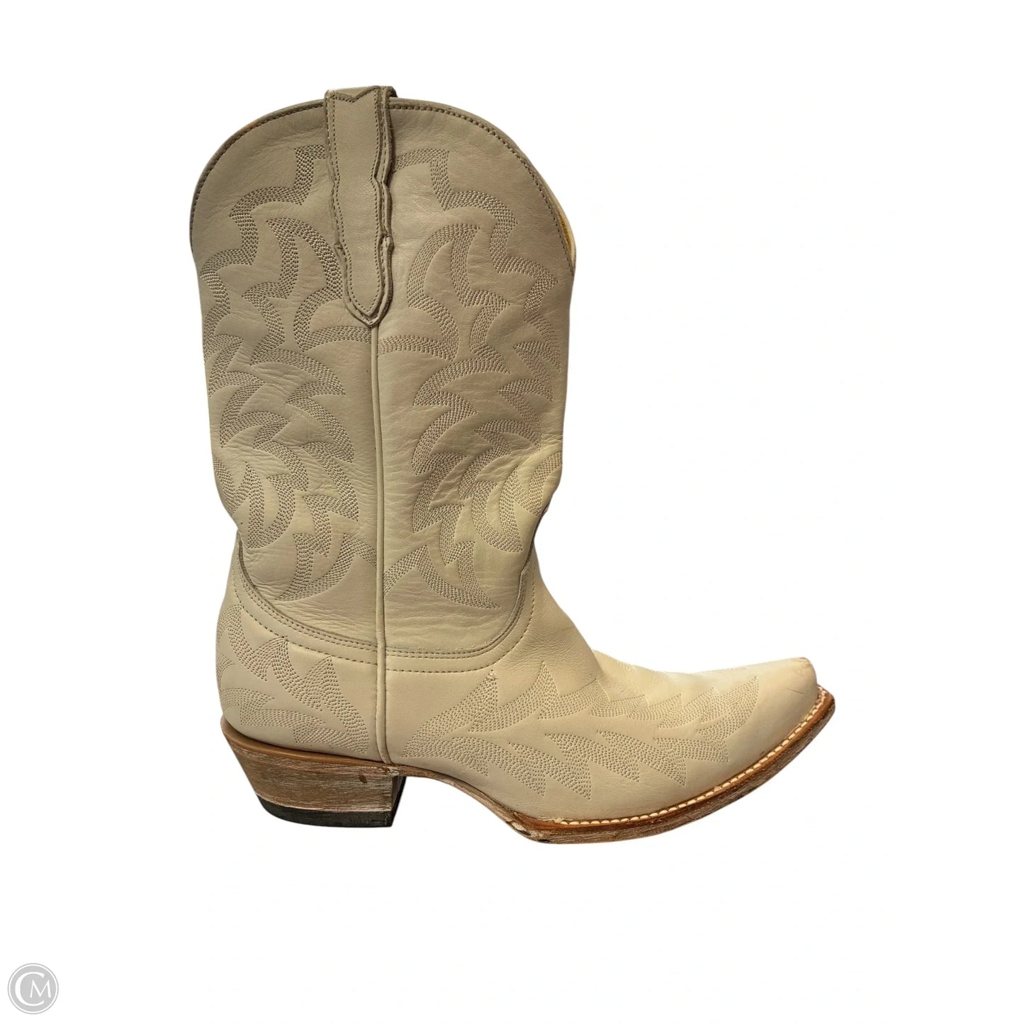 Boots Western By Clothes Mentor In White, Size: 9.5