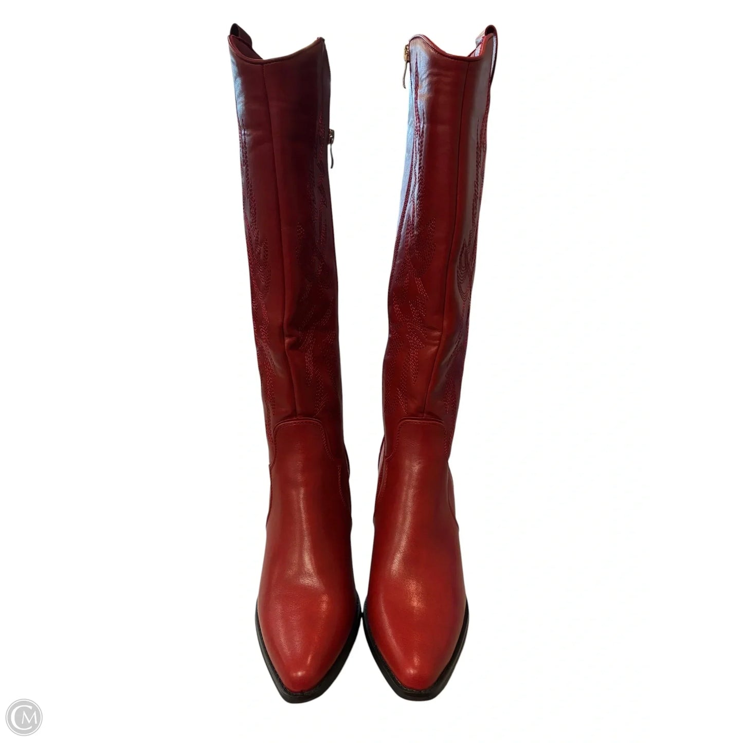 Boots Western By Dream Pairs In Red, Size: 10