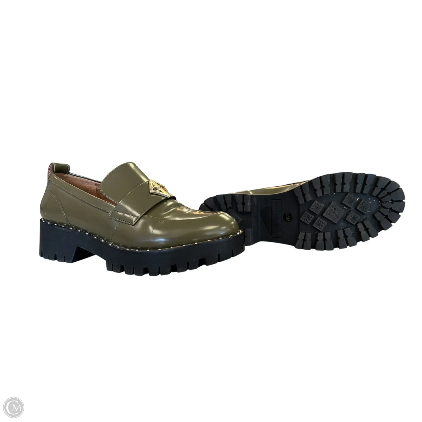 Shoes Heels Platform By Antonio Melani In Green, Size: 5.5