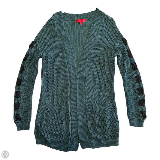 Sweater Cardigan By Jennifer Lopez In Green, Size: S