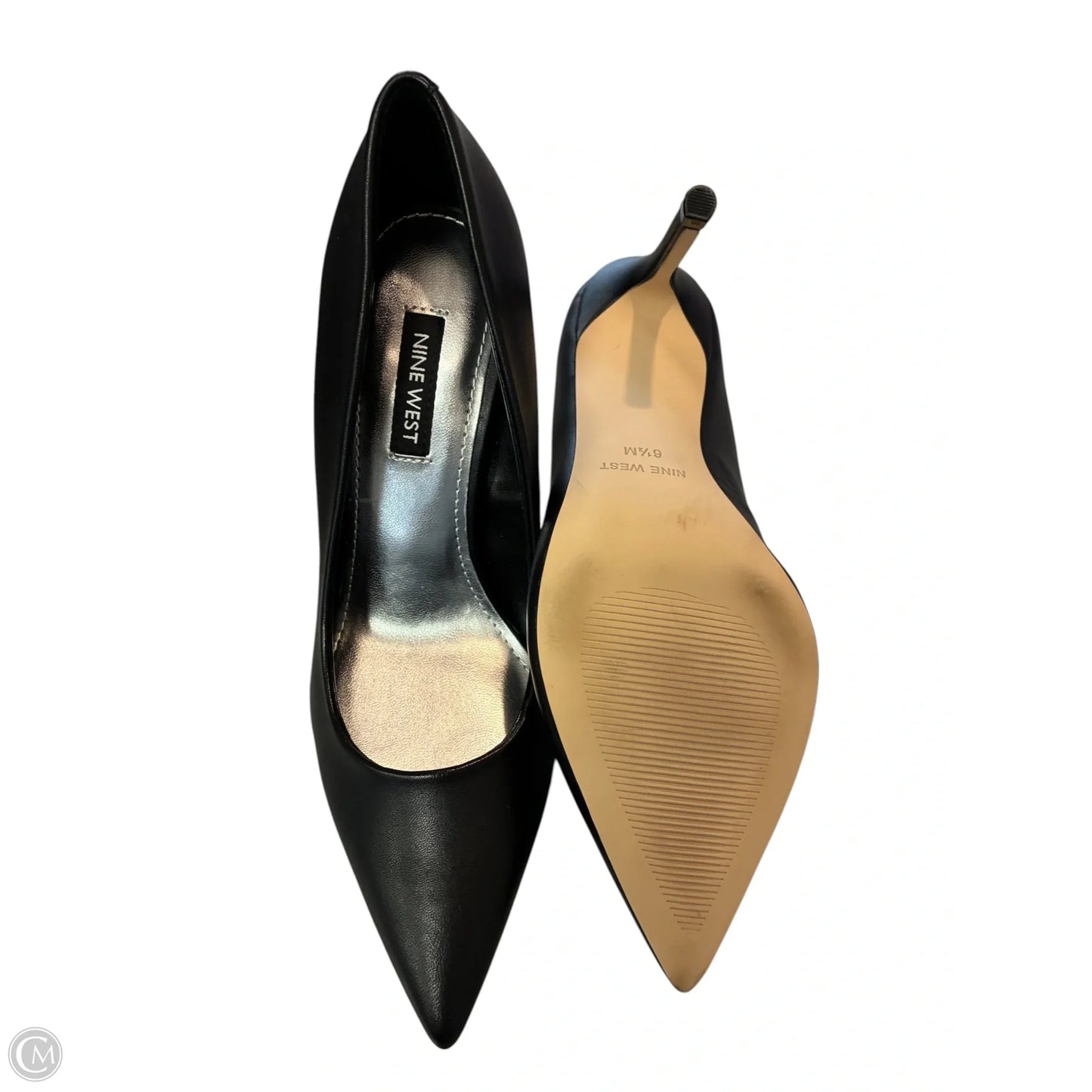 Shoes Heels Stiletto By Nine West In Black, Size: 6.5