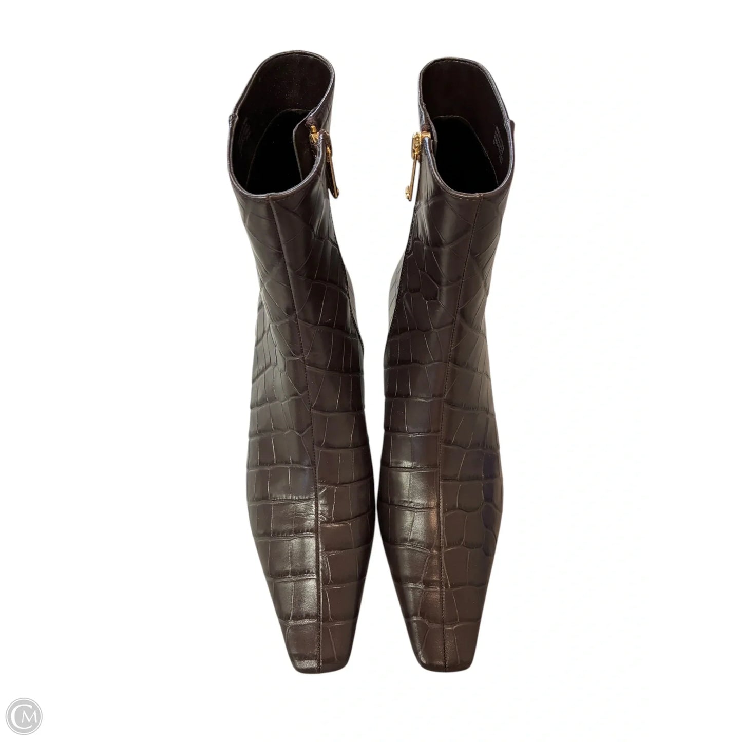 Boots Designer By Michael Kors In Brown, Size: 7