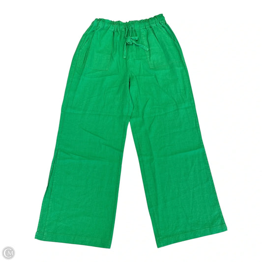 Pants Linen By Calligraphie In Green, Size: 8
