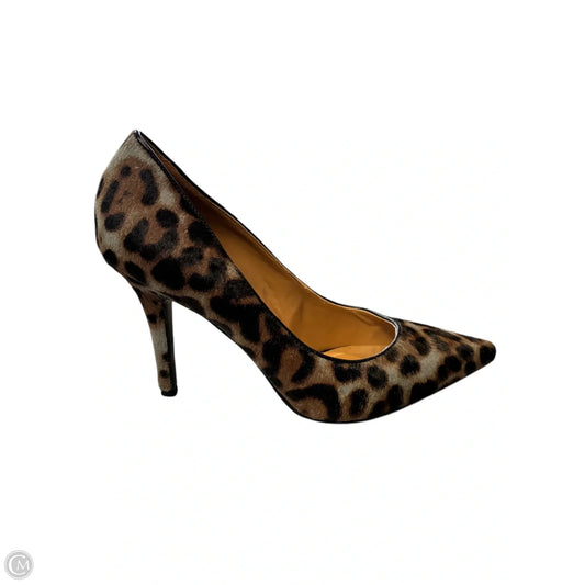 Shoes Heels Stiletto By Nine West In Animal Print, Size: 6.5